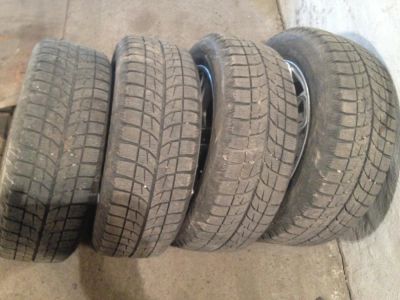 Лот: 4528975. Фото: 1. Зимняя резина Bridgestone Blizzak... Шины
