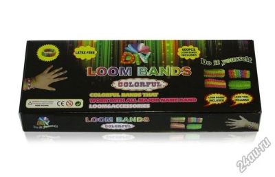 Лот: 5323898. Фото: 1. Набор Rainbow Loom Bands для плетения... Для рукоделия