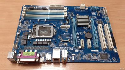 Лот: 18281069. Фото: 1. Материнская плата 1155 Gigabyte... Материнские платы