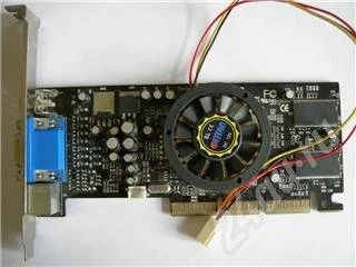 Лот: 404404. Фото: 1. GeForce 4 MX 440 SE TV SDR 64... Видеокарты