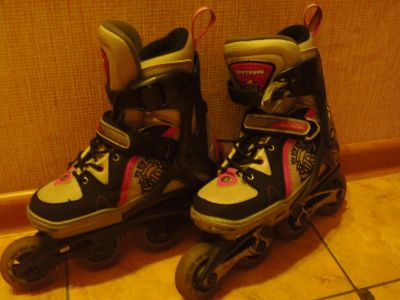 Лот: 8487213. Фото: 1. ролики Rollerblade Spitfire fit. Роликовые коньки, скейтборды, самокаты