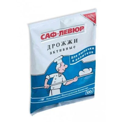 Лот: 3807399. Фото: 1. Дрожжи «Саф-Левюр» 100гр. (для... Другое (кондитерские изделия, конфеты)
