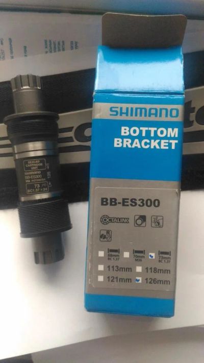 Лот: 11416841. Фото: 1. Каретка Shimano ES300 Octalink... Запчасти