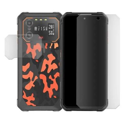 Лот: 24599683. Фото: 1. Защитное стекло Krutoff для Oukitel... Защитные стёкла, защитные плёнки