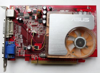 Лот: 11287976. Фото: 1. ASUS Radeon X1550 PCI-E 256Mb. Видеокарты
