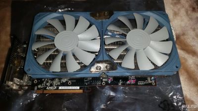 Лот: 9142857. Фото: 1. Видеокарта Gigabyte R9 290X+ кулер... Видеокарты