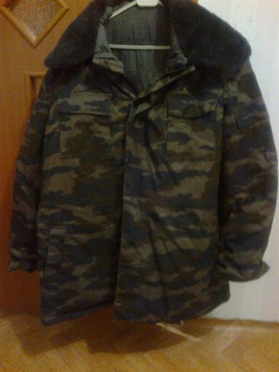 Лот: 3370351. Фото: 1. зимний бушлат комуфлированный. Верхняя одежда