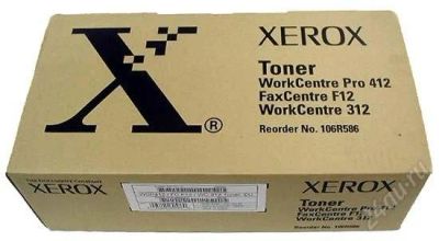 Лот: 1703032. Фото: 1. Картридж-тонер Xerox 106R00586... Картриджи, расходные материалы
