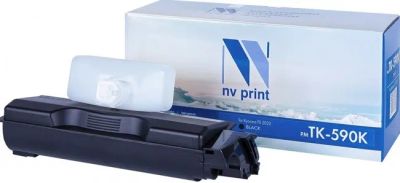 Лот: 21375239. Фото: 1. Картридж NV Print TK-590K Черный... Картриджи, расходные материалы