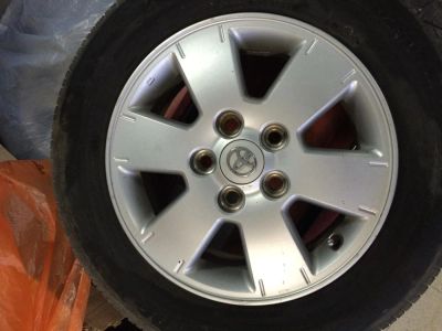 Лот: 5104470. Фото: 1. Летние Колеса Toyota R15, сверловка... Шины на дисках