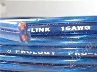 Лот: 138277. Фото: 1. Акустический провод Pro-Link 16Ga... Аксессуары для автозвука