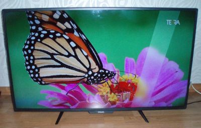 Лот: 21982121. Фото: 1. LCD телевизор 40" ЖК, POLAR 100LTV1102... Телевизоры