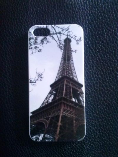 Лот: 3955427. Фото: 1. Чехол для Iphone 5/5s "Эйфелева... Чехлы, бамперы