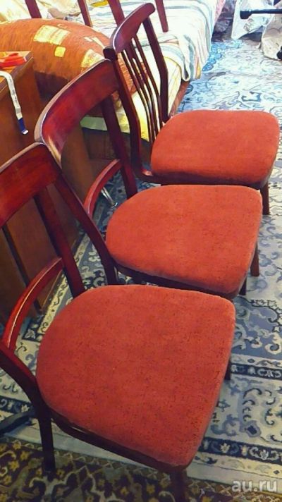Лот: 10031774. Фото: 1. Стулья флоквелюр. Стулья и кресла офисные
