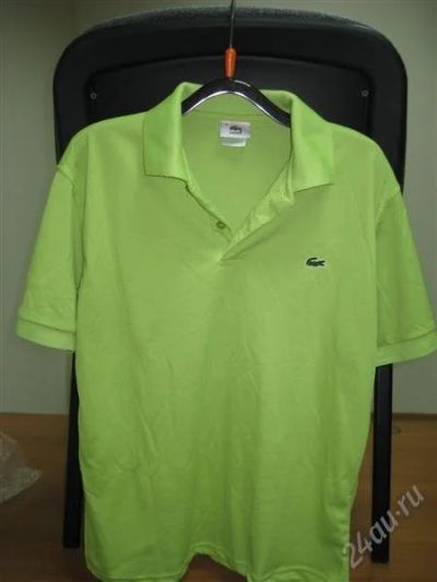 Лот: 2166047. Фото: 1. Футболка мужская"LACOSTE". Футболки, поло