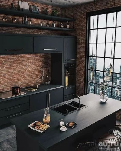 Лот: 15292689. Фото: 1. Кухня LOFT. Кухонные гарнитуры
