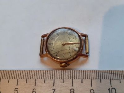 Лот: 18247607. Фото: 1. часы ЛУЧ позолота ,клеймо AU.из... Ювелирные изделия