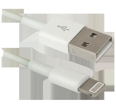 Лот: 10375576. Фото: 1. USB кабель для iphone 5 Defender... Дата-кабели, переходники