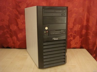 Лот: 18257393. Фото: 1. Системник Fujitsu Siemens 2 ядра... Компьютеры в сборе