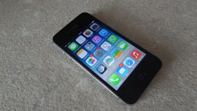 Лот: 4549786. Фото: 1. Apple iPhone 4 16gb черный. Смартфоны