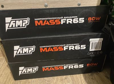 Лот: 20671777. Фото: 1. Динамики amp mass fr 65 ver.2. Акустика автомобильная