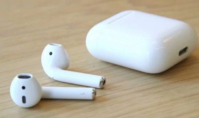 Лот: 10697589. Фото: 1. Наушники AirPods беспроводные. Красноярск