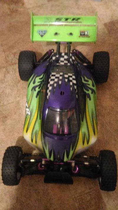 Лот: 10332661. Фото: 1. Багги HSP XSTR Buggy 4WD 1:10. Автомоделизм