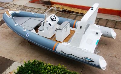Лот: 20622030. Фото: 1. Лодка РИБ STORMLINE RIB680A. Другое (водный транспорт)