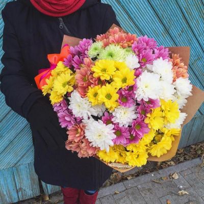 Лот: 7262375. Фото: 1. Сборный букет. Цветы на Щорса... Свежие цветы