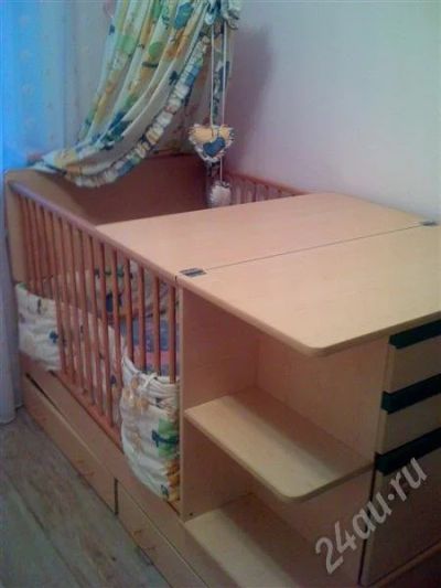 Лот: 559303. Фото: 1. детская кровать-трансформер. Другое (дети растут)