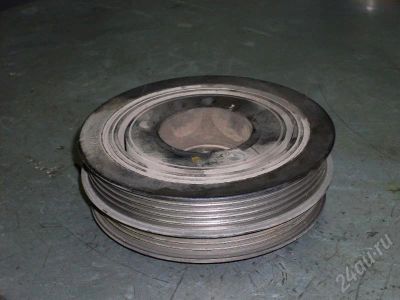 Лот: 206212. Фото: 1. шкив коленвала Toyota 4A-FE... Двигатель и элементы двигателя