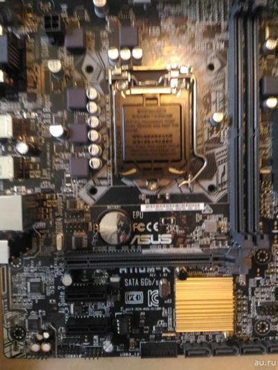 Лот: 16057626. Фото: 1. Материнская плата ASUS H110M-K... Материнские платы
