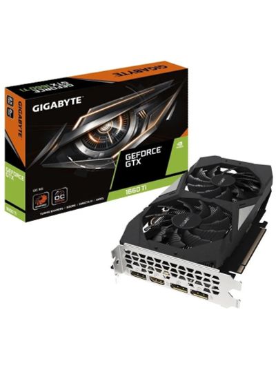 Лот: 19246186. Фото: 1. Gigabyte GTX 1660 TI. Видеокарты