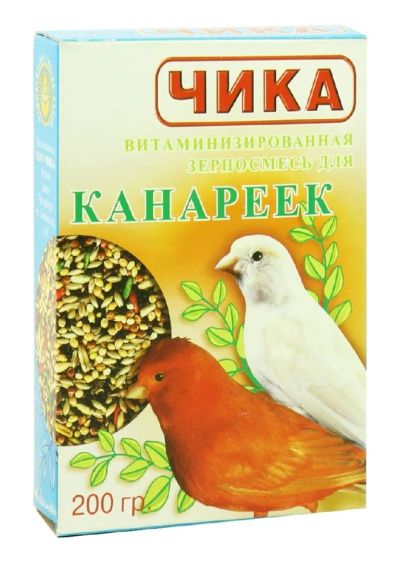 Лот: 6463878. Фото: 1. Корм ЧИКА для канареек, витаминизированный... Корма
