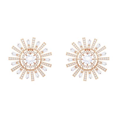 Лот: 23900167. Фото: 1. Серьги с кристаллами SWAROVSKI. Другое (ювелирные изделия, бижутерия, часы)