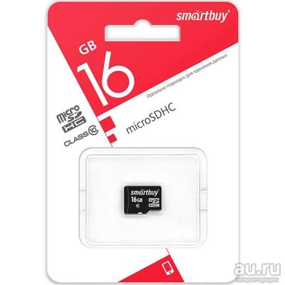 Лот: 17054975. Фото: 1. Карта памяти MicroSD Smartbuy... Карты памяти