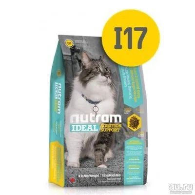 Лот: 16317984. Фото: 1. Nutram (нутрам) I17 для привередливых... Корма