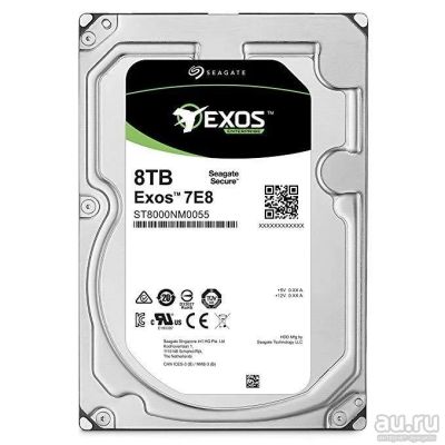 Лот: 17984503. Фото: 1. 3.5" 8Tb Seagate ST8000NM000A... Жёсткие диски (HDD)
