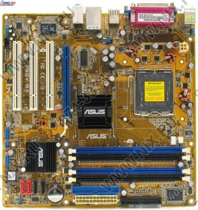 Лот: 1392965. Фото: 1. Материнская плата Asus P5GV-MX... Материнские платы