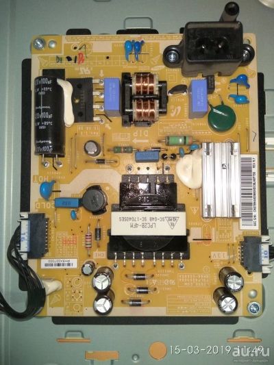 Лот: 13423861. Фото: 1. psu BN44-00695A tv Samsung UE28J4100. Печатные платы