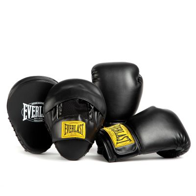 Лот: 22356837. Фото: 1. Набор (перчатки+лапы) Everlast... Одежда для боевых искусств