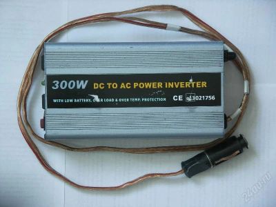 Лот: 147036. Фото: 1. Инвертор на 300W. Электроприборы для автомобиля
