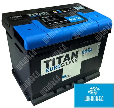 Лот: 6748941. Фото: 1. Аккумулятор Titan Euro Silver... Аккумуляторы