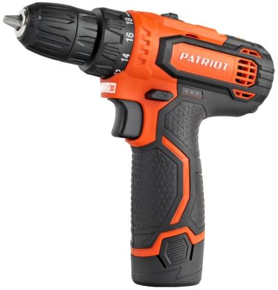 Лот: 21722296. Фото: 1. Дрель аккумуляторная PATRIOT 12В... Электроинструмент