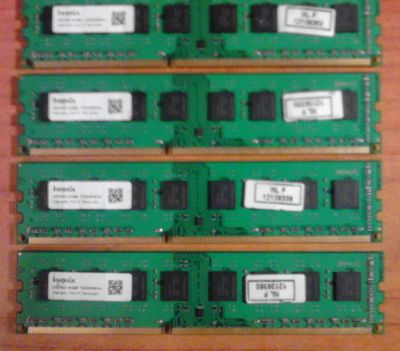 Лот: 3604972. Фото: 1. HYNIX DDR-III DIMM 4Gb PC3-10600. Оперативная память