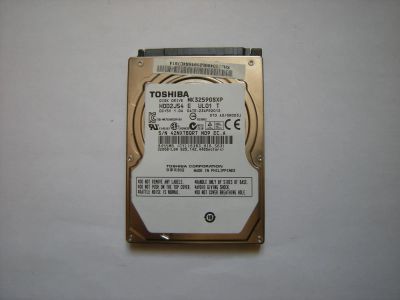 Лот: 8951936. Фото: 1. Toshiba MK3259GSXP / 320GB / 5400rpm... Жёсткие диски (HDD)