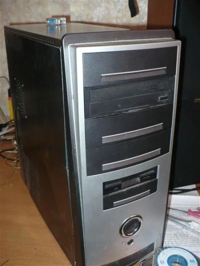 Лот: 848561. Фото: 1. Системный блок Intel Pentium4-3000Гц... Компьютеры в сборе