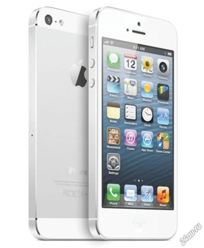 Лот: 4088563. Фото: 1. IPhone 5 White 16 Gb. Смартфоны