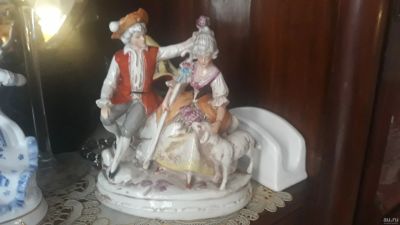 Лот: 14379014. Фото: 1. Статуэтка Германия производство... Фарфор, керамика
