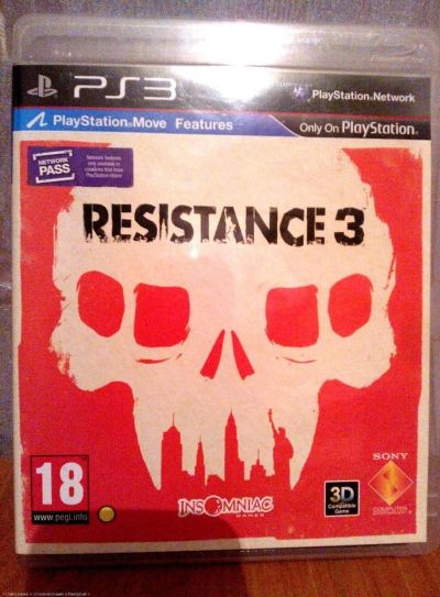 Лот: 5195531. Фото: 1. Resistance 3 (для PS). Игры для консолей